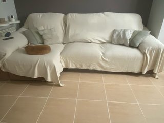 Sofá Chaise Longue Marrón