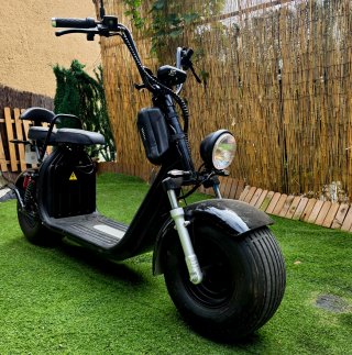 Citycoco 2000w Scooter Eléctrico Negro