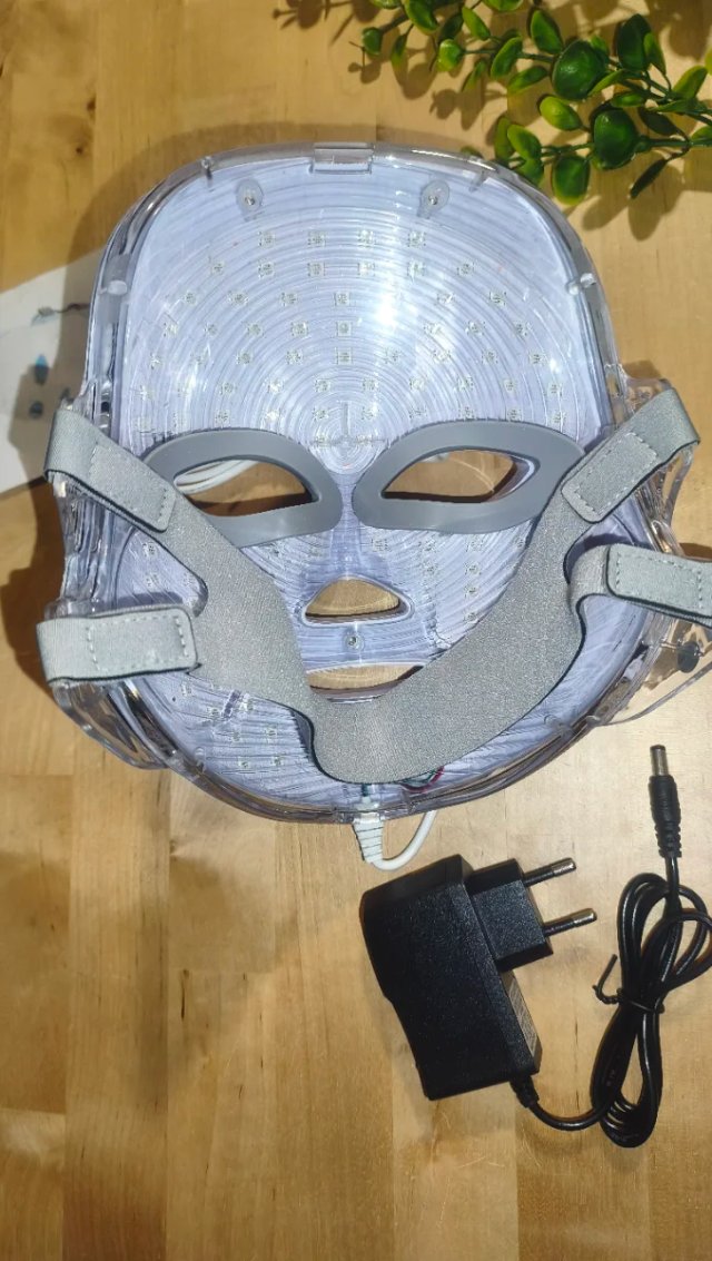 Máscara LED Facial Terapia Fotónica
