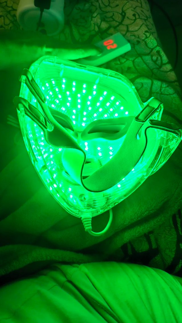 Máscara LED Facial Terapia Fotónica