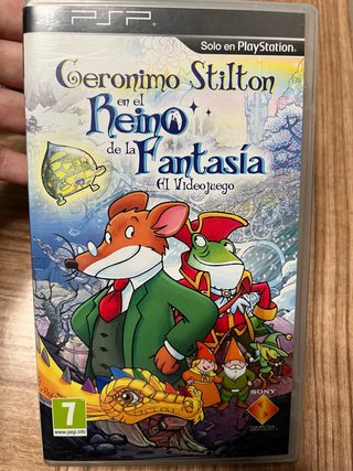 Geronimo Stilton Reino Fantasía PSP