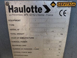 PLATAFORMA ARTICULADA HAULOTTE HA16PXNT