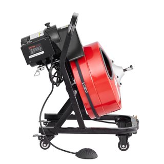 Sbloccatubi Elettrico 15 m per Tubi da 5-10 cm