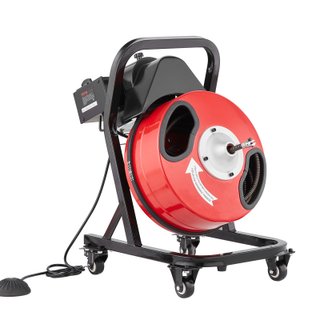 Sbloccatubi Elettrico 15 m per Tubi da 5-10 cm