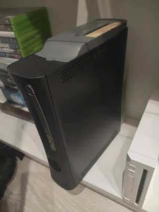Xbox 360 Negra HDMI + Disco Duro 60GB