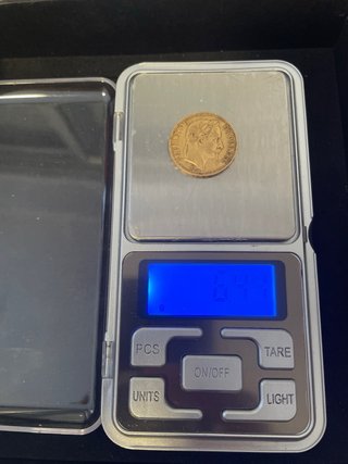 Moneta d'Oro 20 Franchi Napoleone III 1866