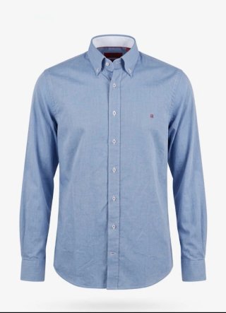 Camisa Carolina Herrera Azul