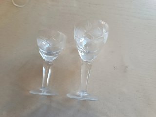 Set 12 Bicchierini da Liquore Incisi
