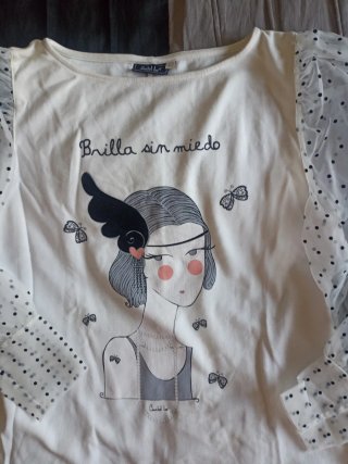 Sudadera Anabel Lee Blanca