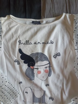 Sudadera Anabel Lee Blanca