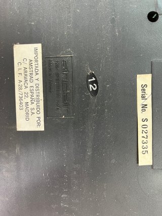 Sinclair ZX Spectrum +2 128K + Fuente