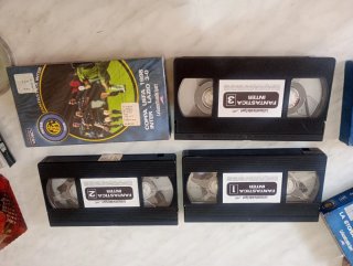 4 Videocassette VHS Inter La Gazzetta dello Sport