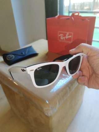 Gafas de Sol Ray-Ban New Wayfarer Blancas