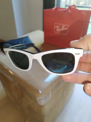 Gafas de Sol Ray-Ban New Wayfarer Blancas