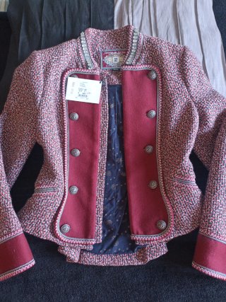 Chaqueta Highly Preppy Roja Talla S