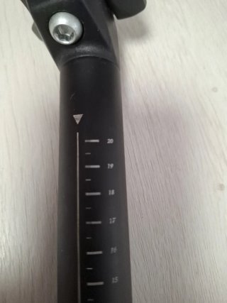 Tija de Aluminio 27,2mm