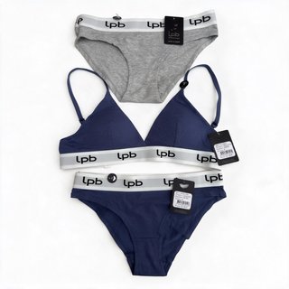 Conjunto Lencería LPB 3 Piezas Talla S