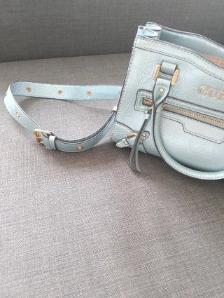 Bolso Guess Azul Claro Nuevo