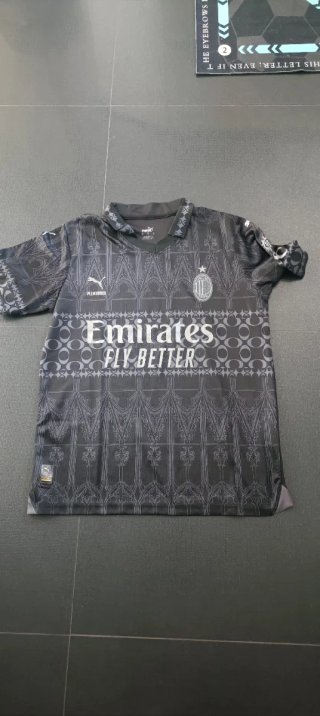 Camiseta AC Milan Puma Negra