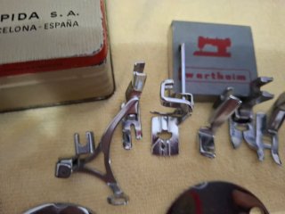 Set de Prensatelas para Máquina Wertheim