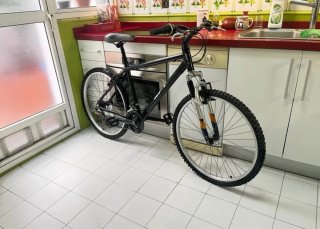 Bicicleta MTB Crosswind RFT 26 pulgadas Negra