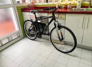 Bicicleta MTB Crosswind RFT 26 pulgadas Negra