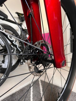 Bicicleta Canyon Speedmax CFR Roja
