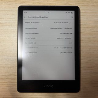 Kindle Paperwhite 11ª Generación