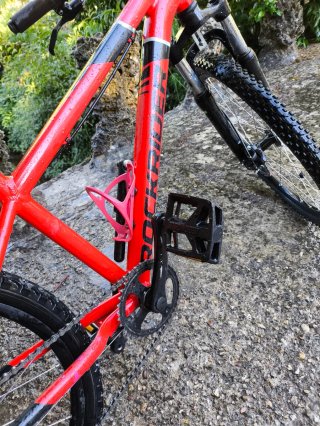 Bicicleta de Montaña 24 Pulgadas Roja
