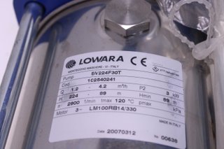Bomba Centrifuga Vertical LOWARA SV224F30T