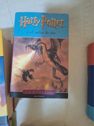 Harry Potter 5 llibres. Ed. Empúries