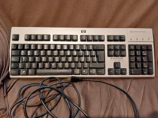 Teclado HP con conexión USB
