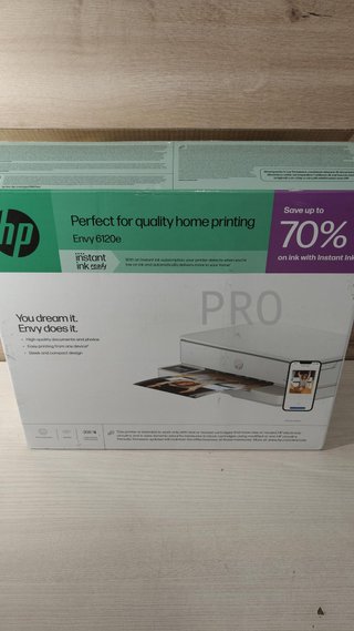 Stampante multifunzione a getto d'inchiostro A4 a colori HP Envy 6120e 714L8B