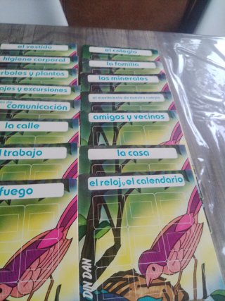 Lote Diapositivas Din Dan Tina Ton Oficios