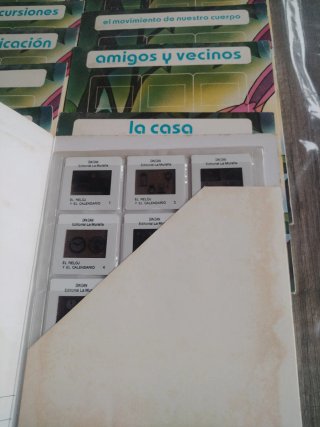 Lote Diapositivas Din Dan Tina Ton Oficios