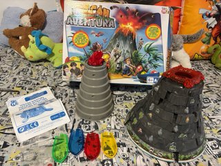 Juego de mesa Volcán Aventura