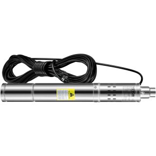 Pompa Sommersa per Pozzo Profondo Inox 550W a 230V