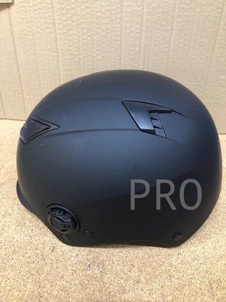 Casco Moto Negro Visera