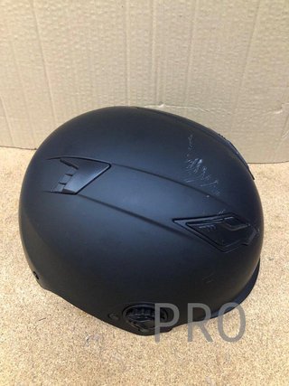 Casco Moto Negro Visera