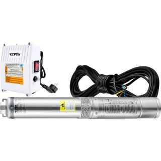 Pompa Sommersa 1100 W per Pozzi Profondi e Orto