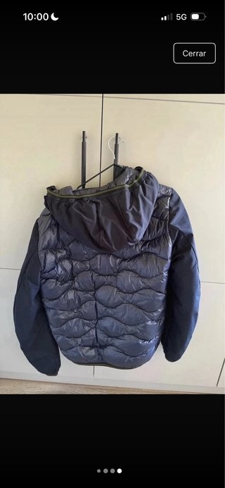 Chaquetón Blauer Azul con Capucha