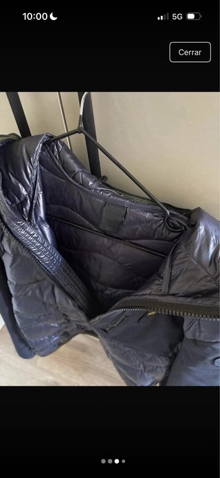 Chaquetón Blauer Azul con Capucha