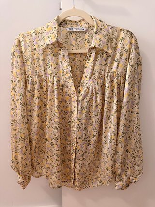 Camisa Zara Estampada Talla XS