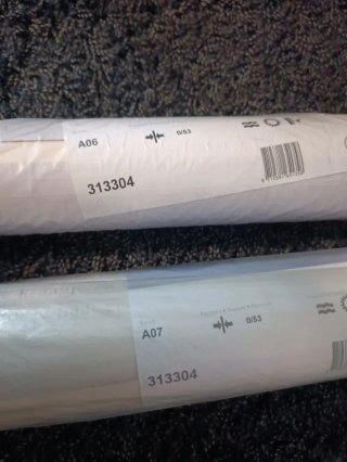 2 Rollos papel pintado marca Origin con frases