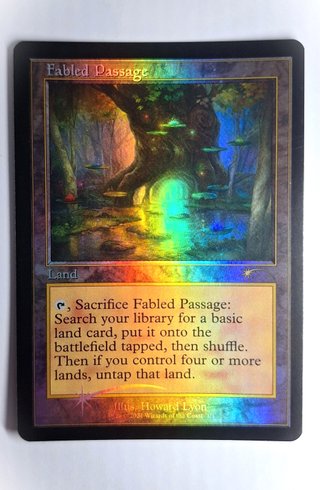 Fabled Passage Foil Promo NM EN MTG