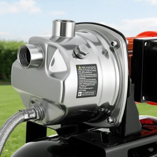 Pompa Pozzi Poco Profondi 735W con Serbatoio 19L
