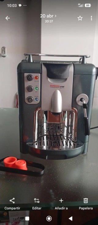 Cafetera Espresso Cap Matic
