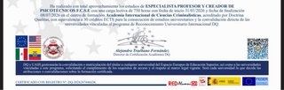 Profesor universitario psicotecnicos