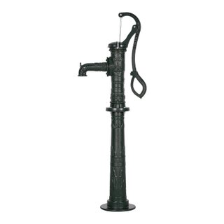 Pompa Manuale per Pozzo in Ghisa Verde Antica