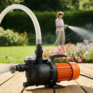 Pompa a Getto per Pozzi Poco Profondi 1300 W in PP
